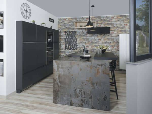 cuisine moderne sombre